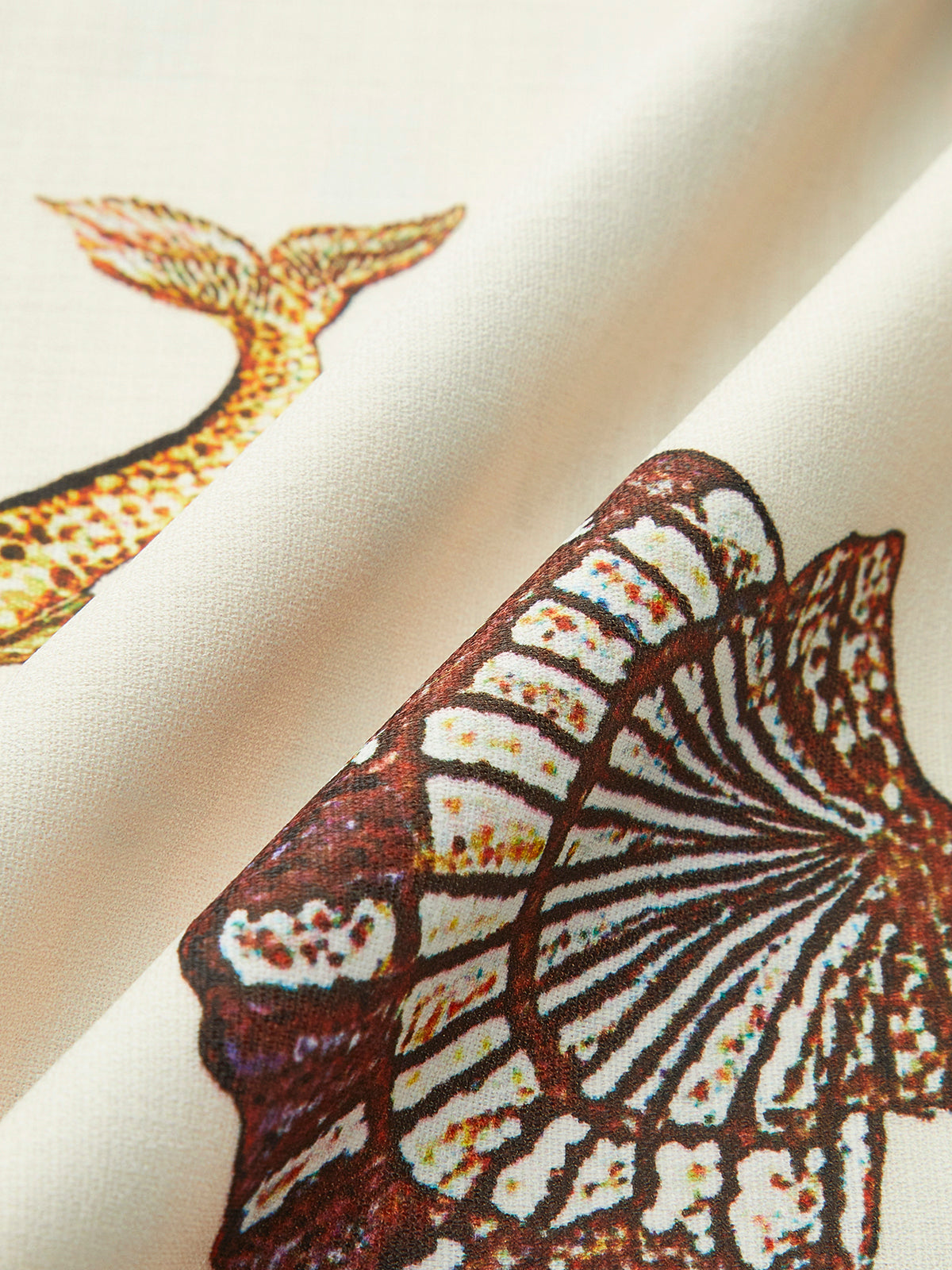 Printed Shirt With Drawstring Pants Set