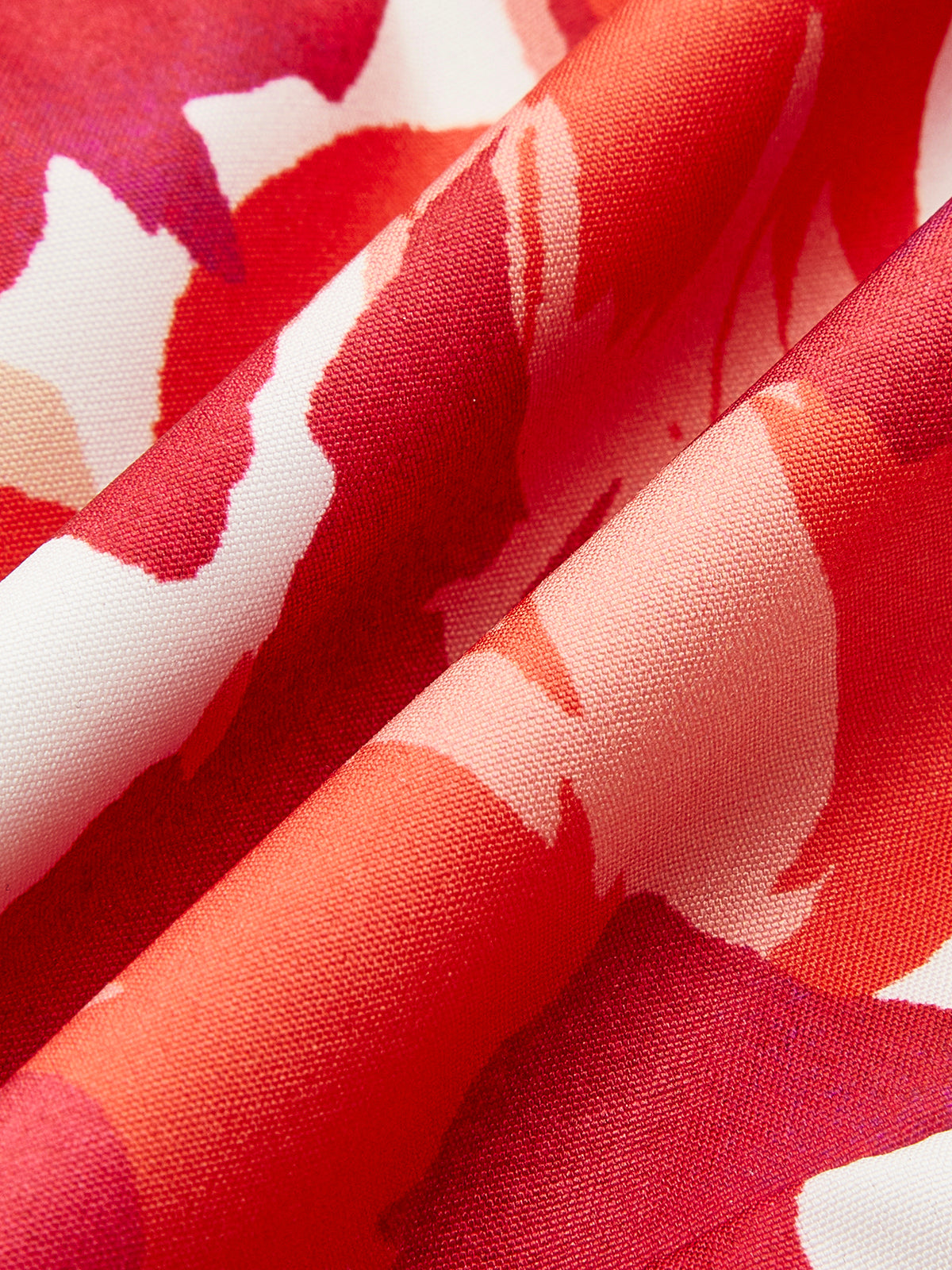 Off-Shoulder Smocked Floral Dress