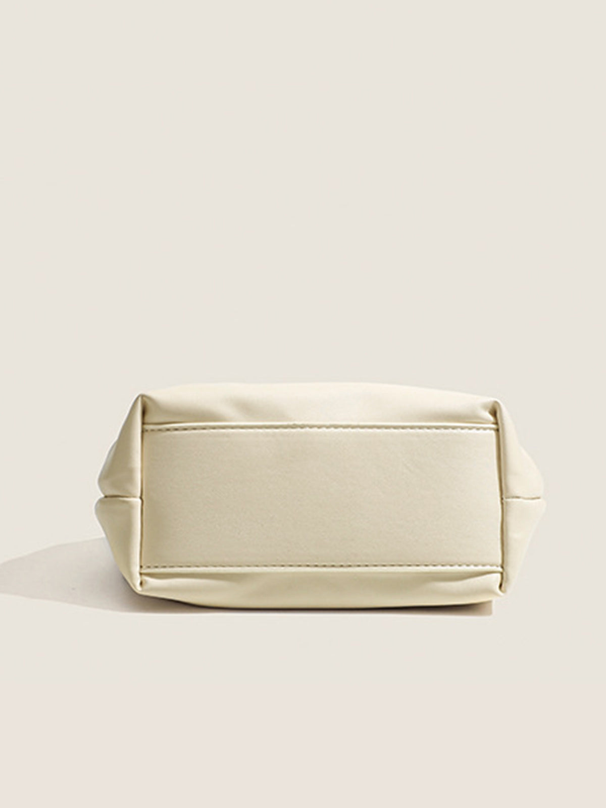 Pastel Beaded Handle Hobo Bag