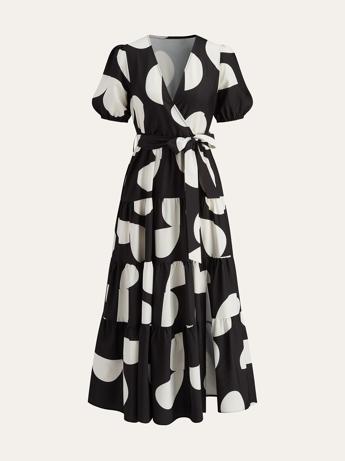 Floral Print Belted Dress