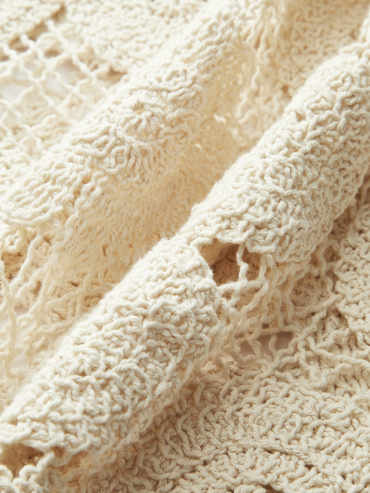 Sleeveless Cotton Jacquard Sweater Vest