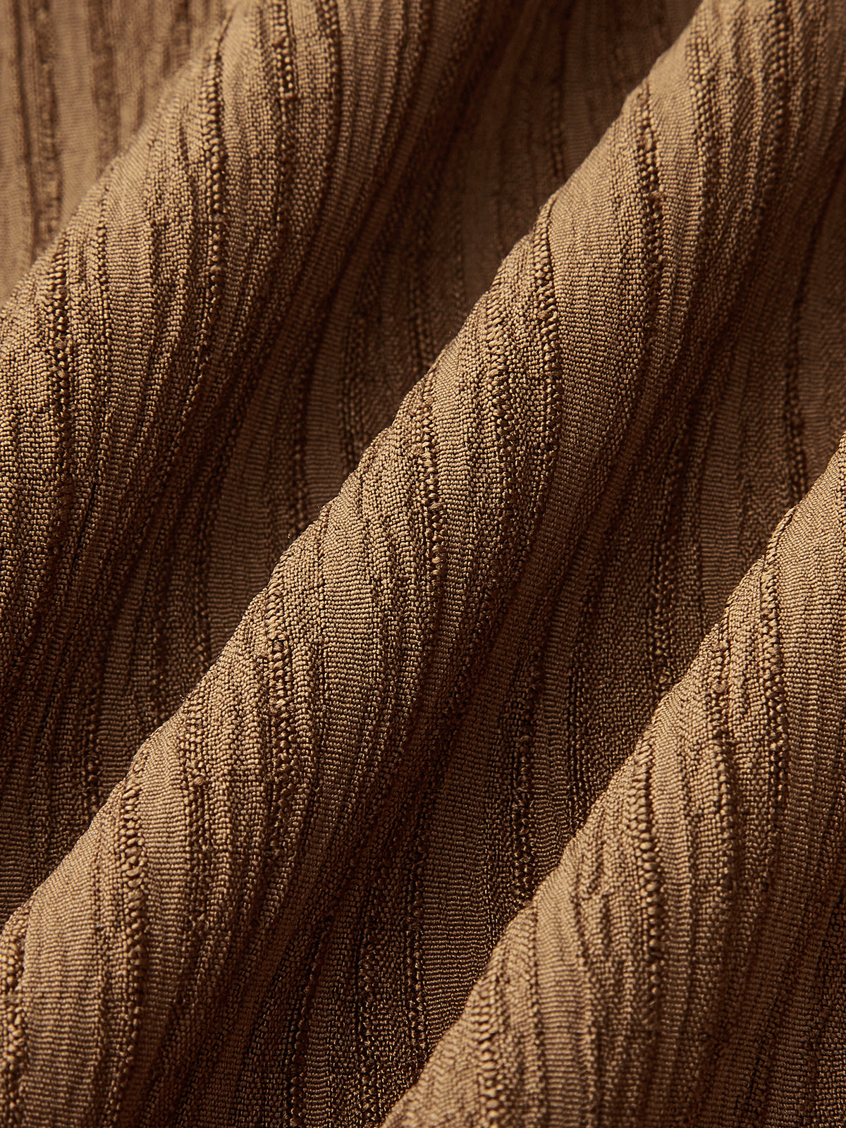 Puff-Sleeve Crop Top and Smocked-Waist Midi Skirt Set