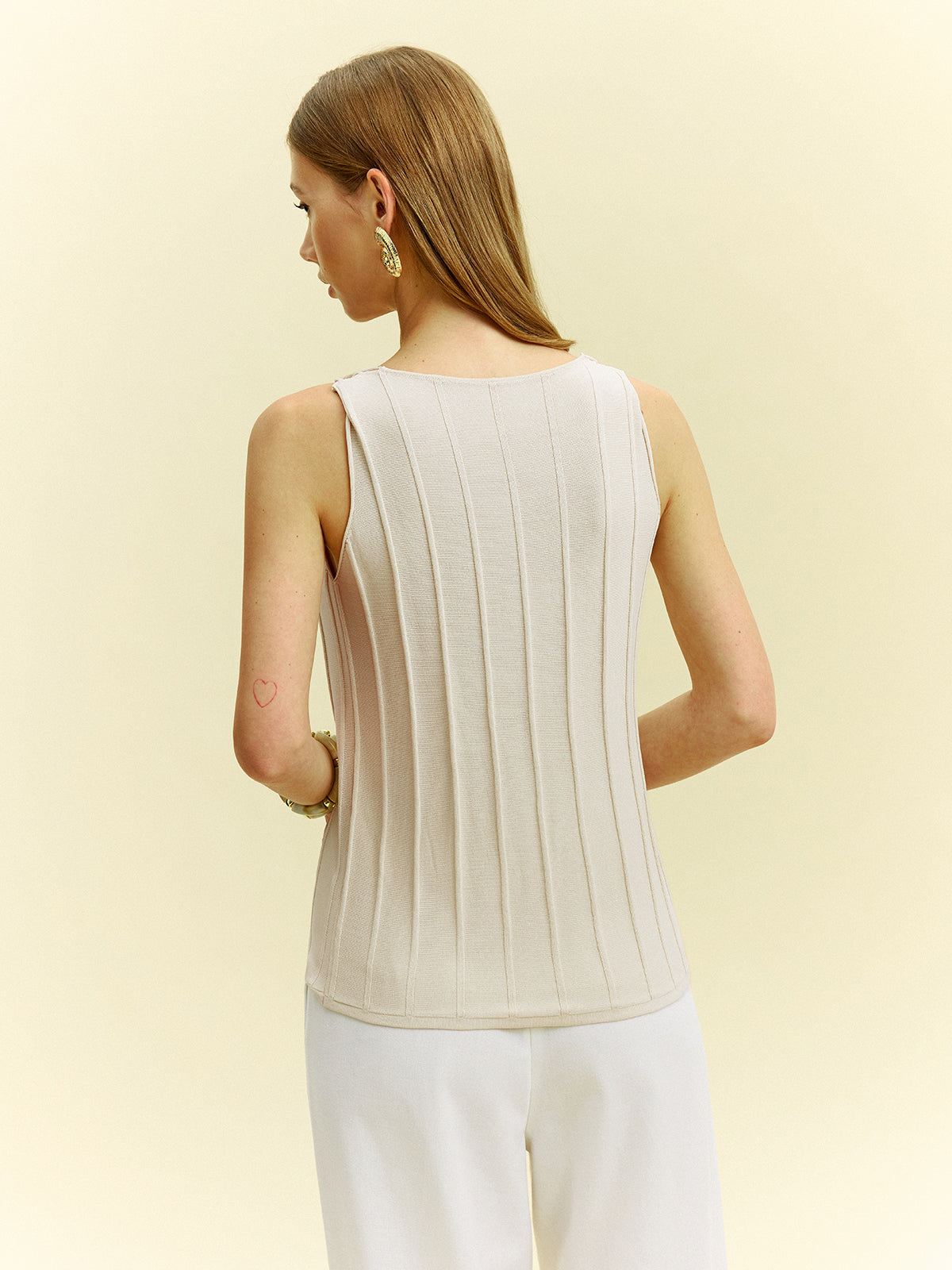 Knotted Strap Tank Top