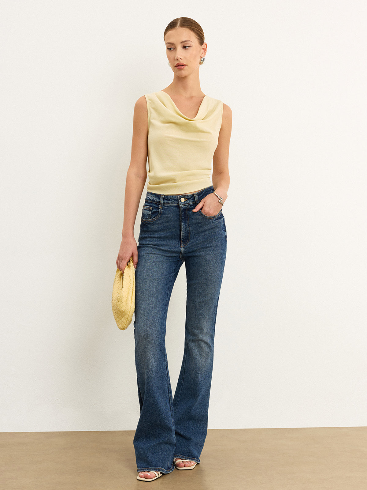 Tie-Back Bow Tank Top