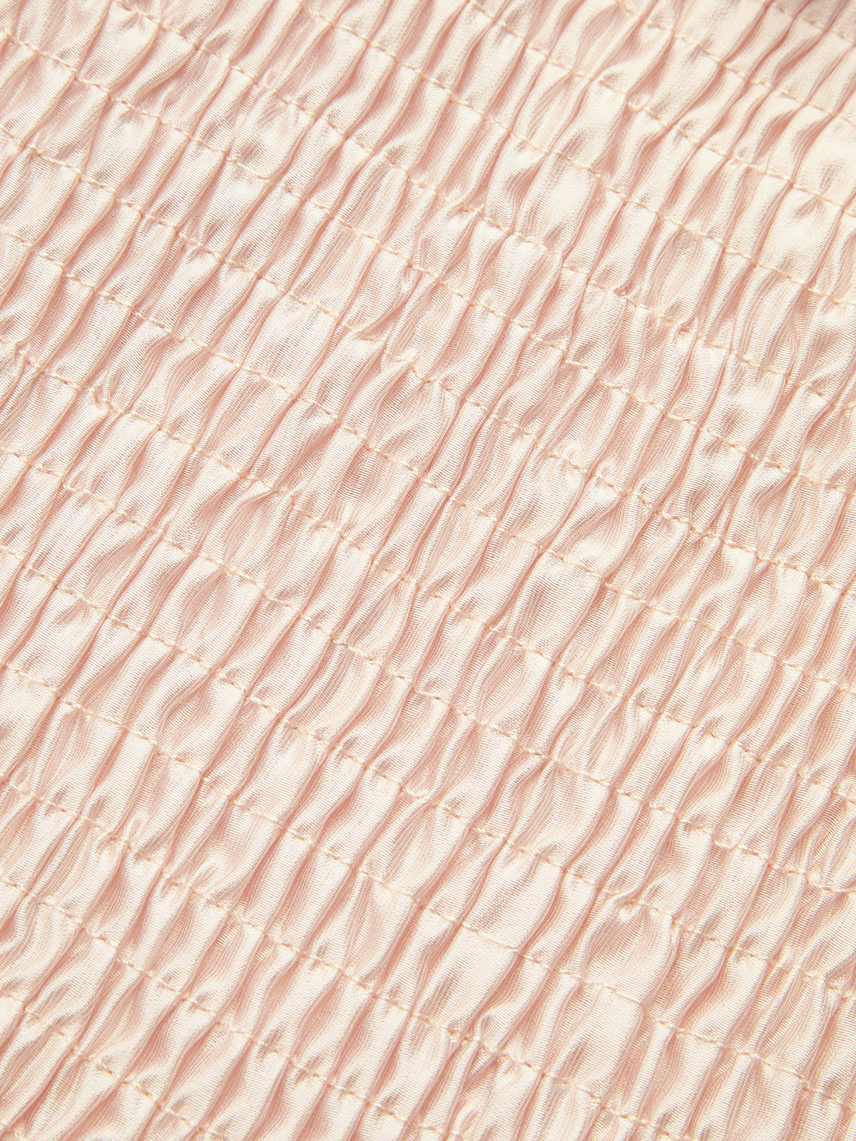 Ruffled Metal Decor Waist-Cinching Top