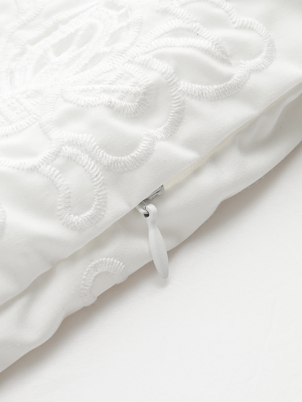 Lace Trim High-Waist Shorts