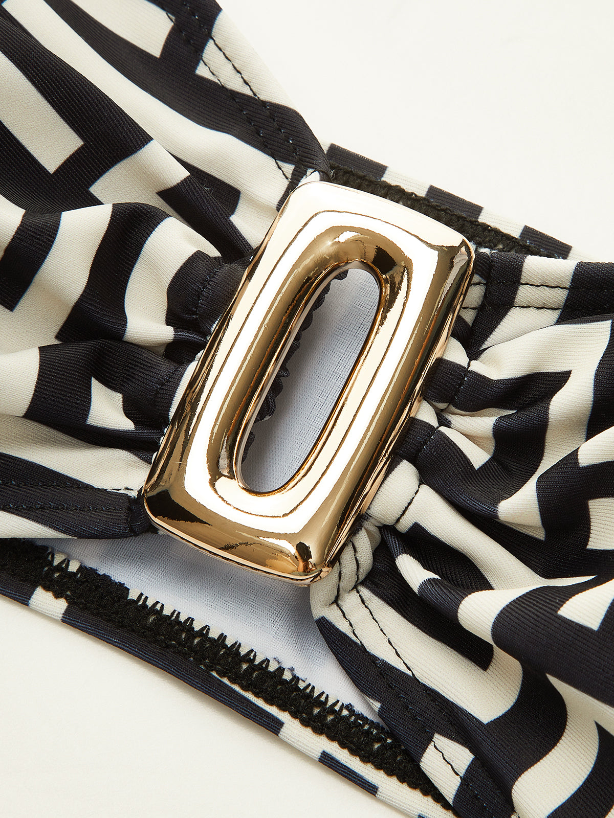 Geometric Print Bikini Set