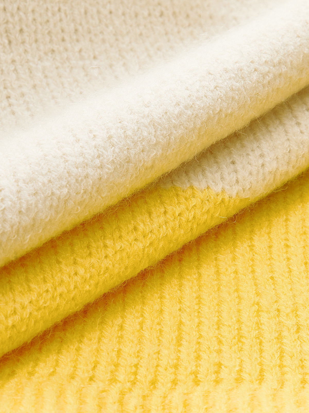 Knitted Colorblock Sweater Vest