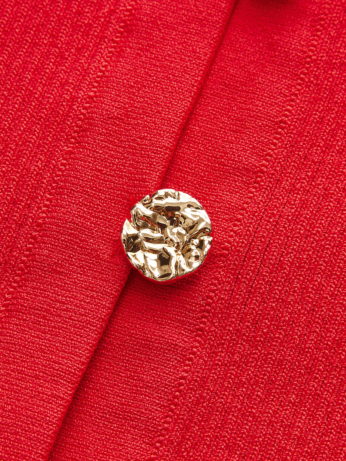 V-Neck Button Down Knitted Vest