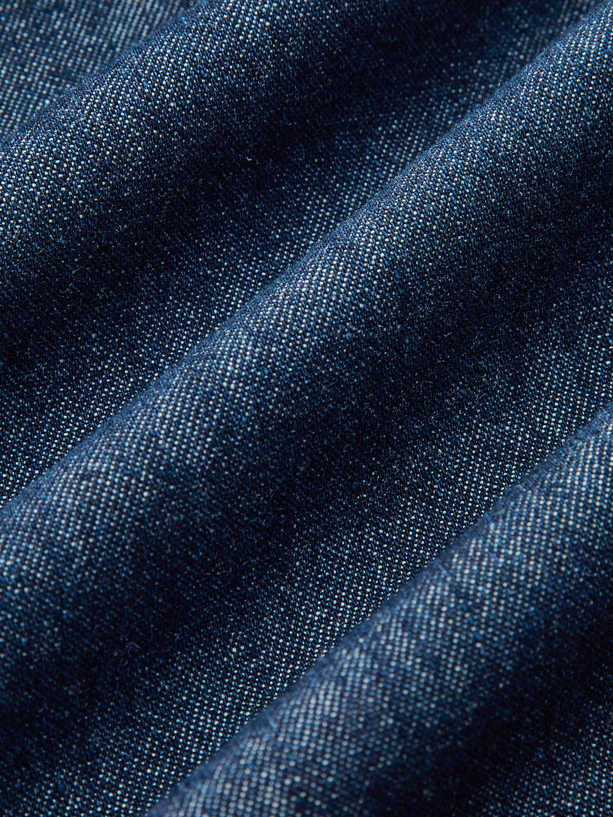 Denim Cut-Out Midi Dress