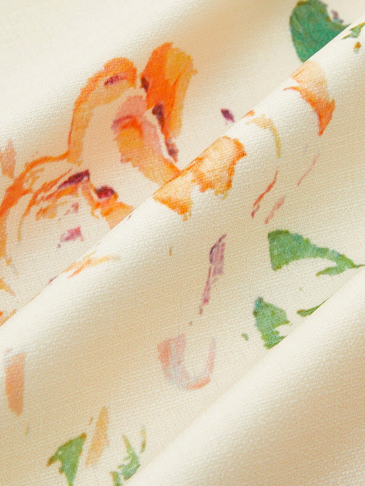 Floral Print Lace-Up Back Sleeveless Dress