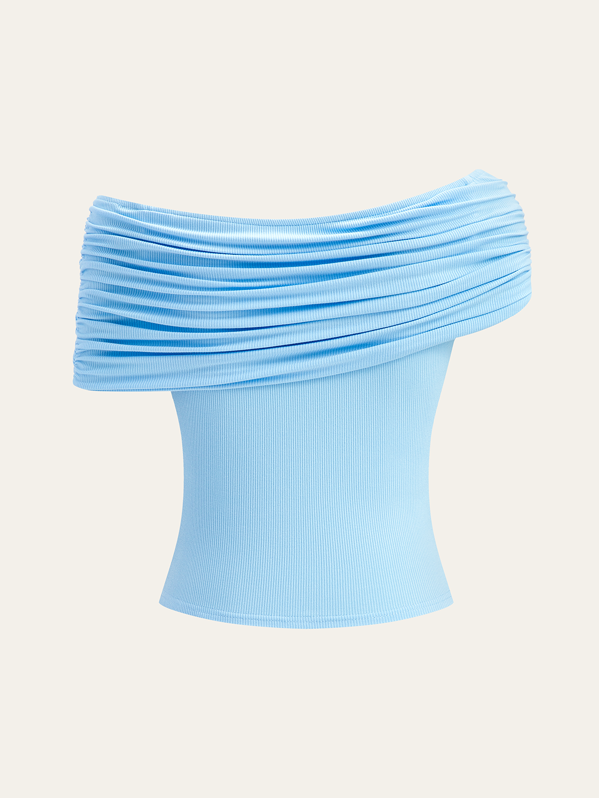 Off-Shoulder Top with Ring Detail