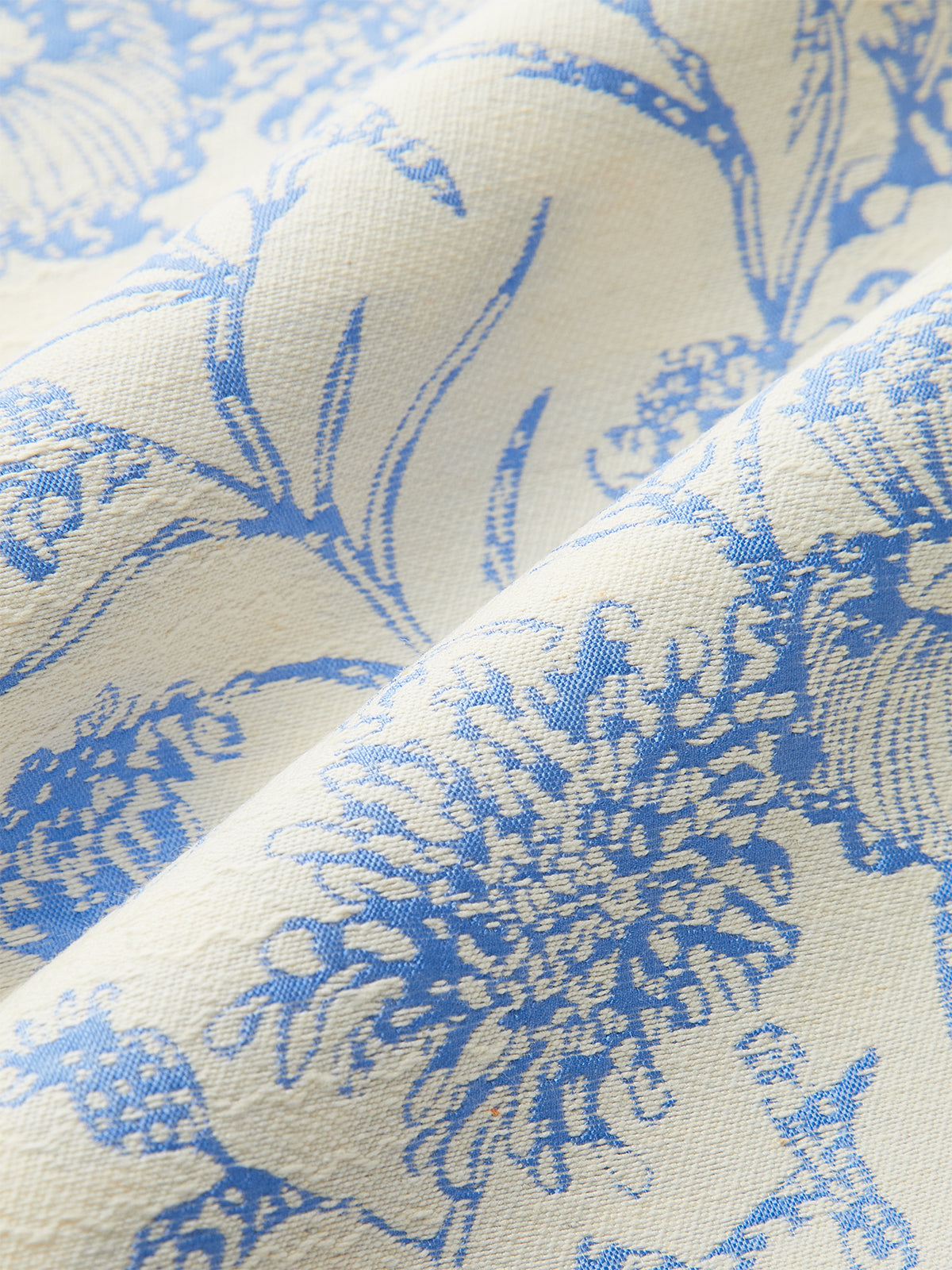 Jacquard Square-Neck Decor-Pockets Skirt Set