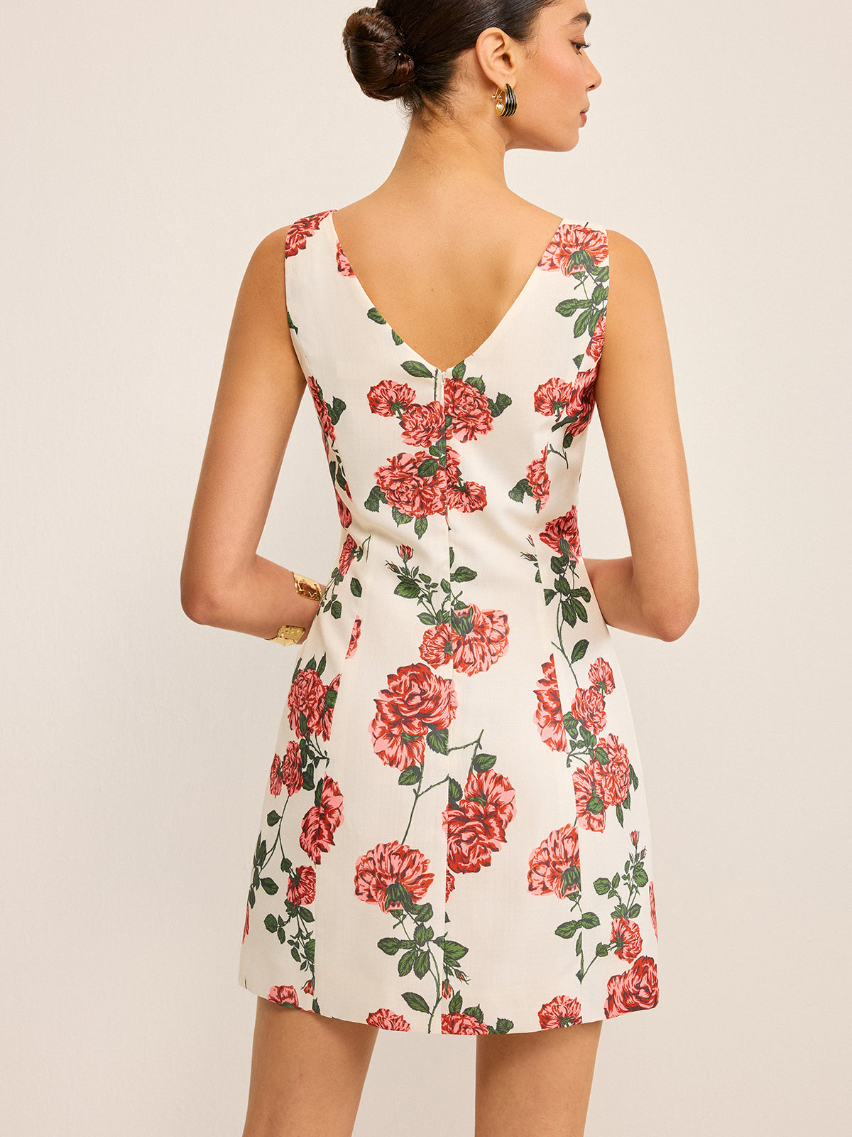 Floral Printed Shift Dress