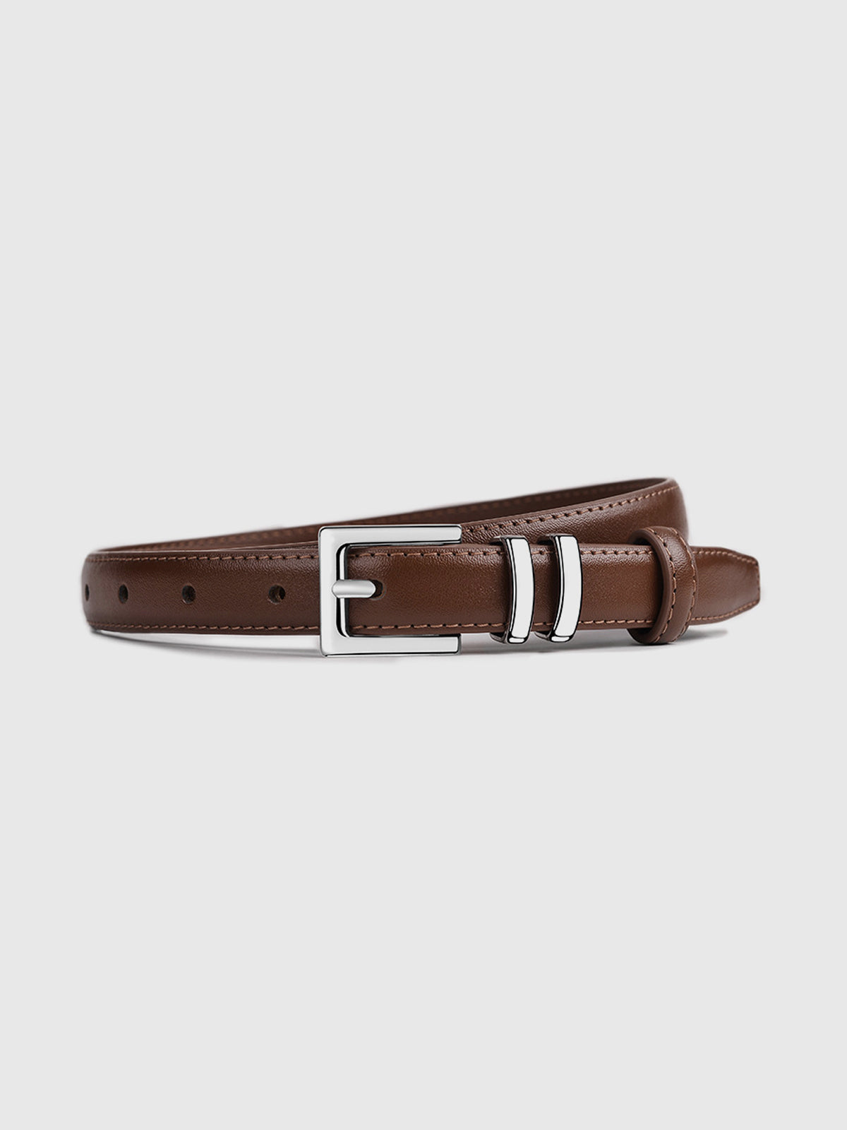 Vintage Soft Buckle Slim Belt