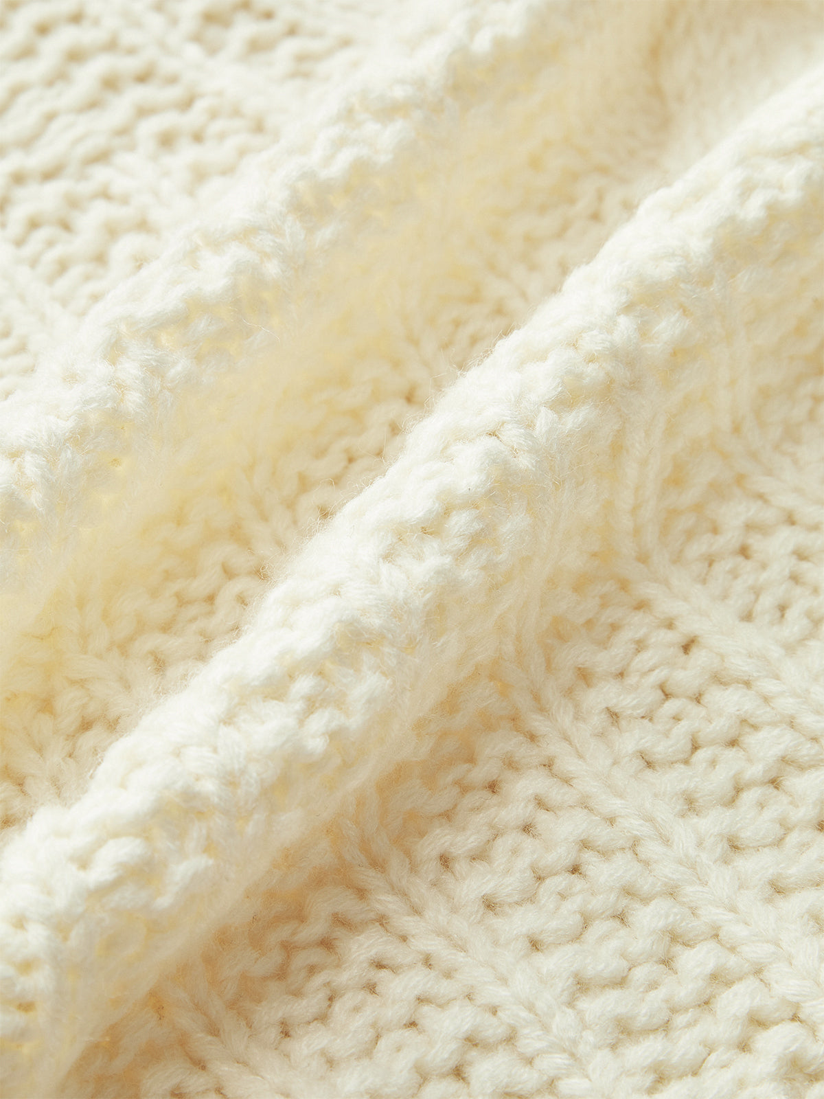 Cable Knit Sleeveless Peplum Top