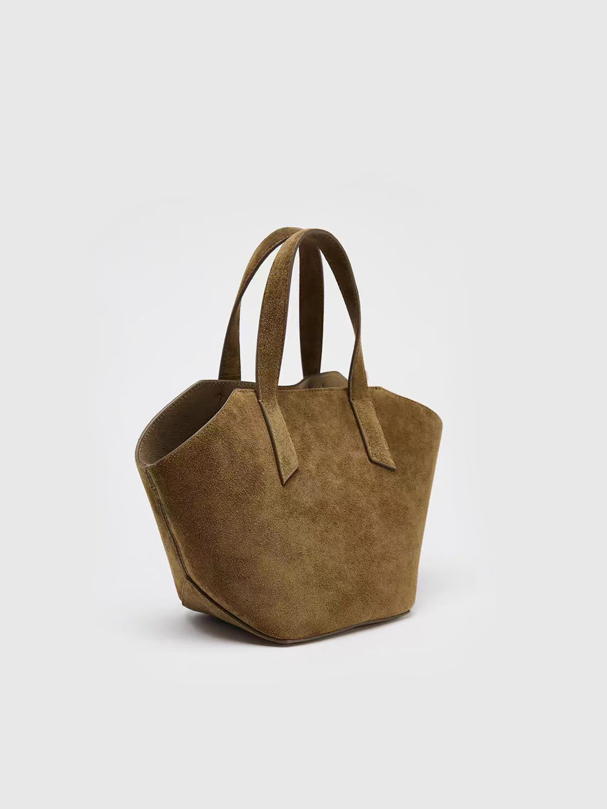 Suede Mini Tote Bag