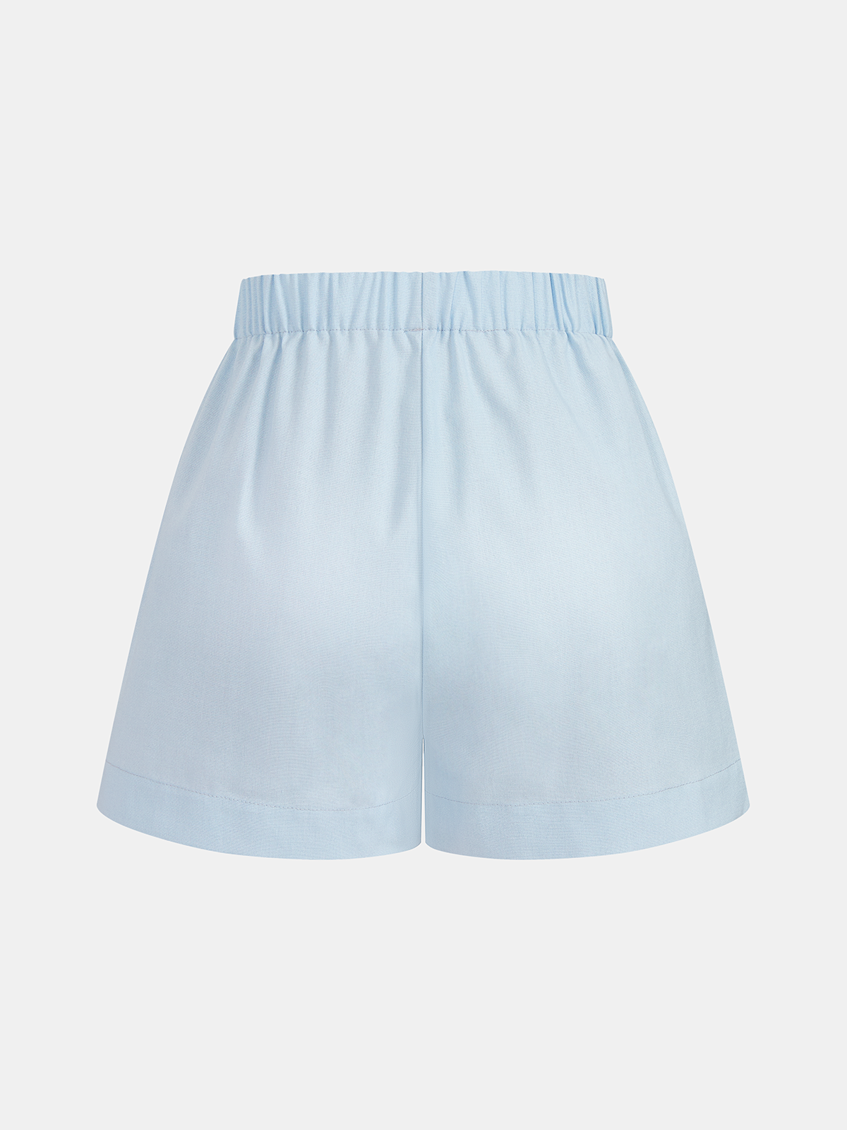 Beaded Linen Blend Top & Shorts Set